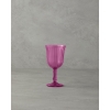 Carnival Glass 3 pcs Chalice 240 ml Pink