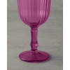 Carnival Glass 3 pcs Chalice 240 ml Pink