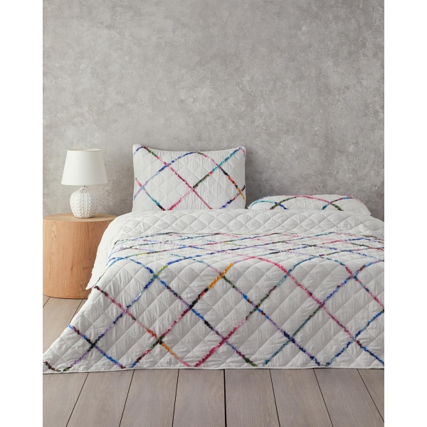 Swanky Double Bedspread Set White