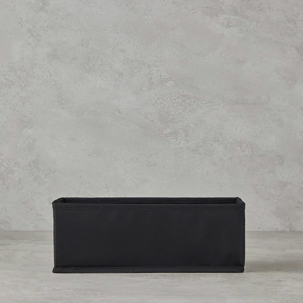 Sylvia Polyester Organizer 28x14x10 cm Black
