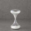 Chris Hourglass 20 cm White