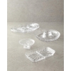 Cosmos Glass 2 Section Presentation 25x15 cm Transparent