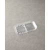 Cosmos Glass 2 Section Presentation 25x15 cm Transparent