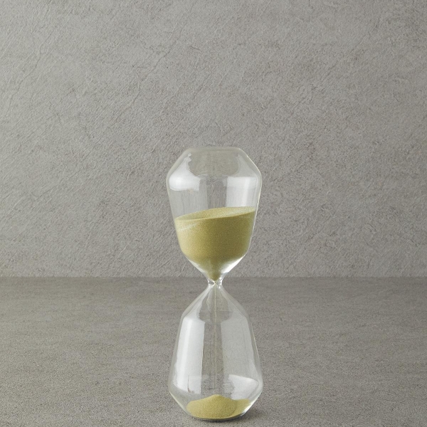 Bonita Hourglass 9x9x24.5 cm Beige