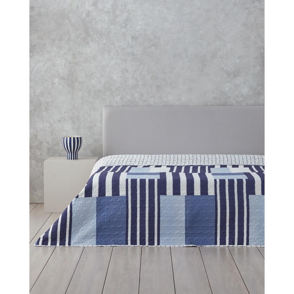 Single Size Multi-Purpose Cover 160x220 cm Navy Blue