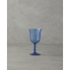 Carnival Glass 3 pcs Chalice 240 ml Blue