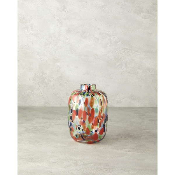 Delicia Borosilicate Vase 18x13 cm Multicolor