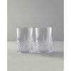 Agolde Glass 2-ieces Soft Drink Glass 400 ml Transparent