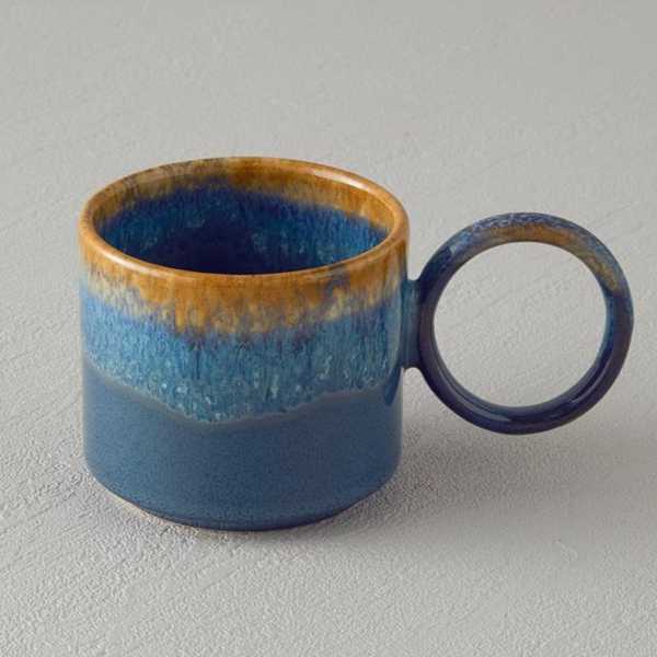 Alexa Ceramic Mug 184 Ml Blue