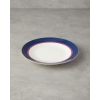 Carny Bone Porcelain Serving Plate 25 Cm Dark Blue