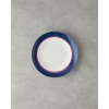 Carny Bone Porcelain Serving Plate 25 Cm Dark Blue