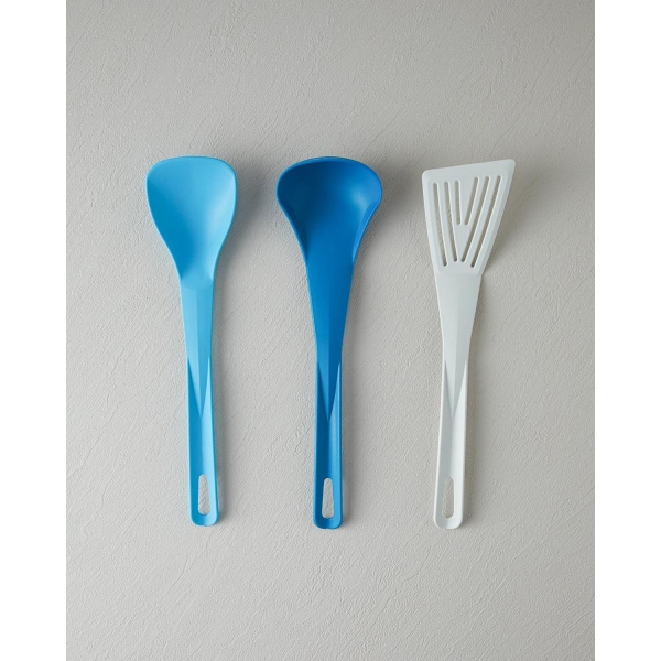 Mix Me Plastic 3 Pieces Service Set 32 cm Blue