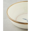 Carnival Phenix 14 cm Enamel Bowl Blue - White