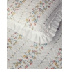 Bloomy Stripe King Size Bedspread Set 240x220 cm Orange