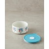 Carnical Posy New Bone China Storage Box 600 ml Blue