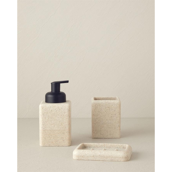 Daina 3-Piece Bathroom Set Beige