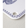 Carnival Tree Melamine Cutting Board Blue-White