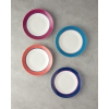 Carny Bone Porcelain Serving Plate 25 Cm Blue