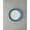 Carny Bone Porcelain Serving Plate 25 Cm Blue
