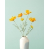 Daisy Single Branch Artificial Flower 62 cm Orange