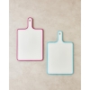 Arnie Plastic Cutting Board Claret 38x23cm Pink