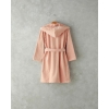 Ballerina Velvet Child Bathrobe 6-8 Years Pink