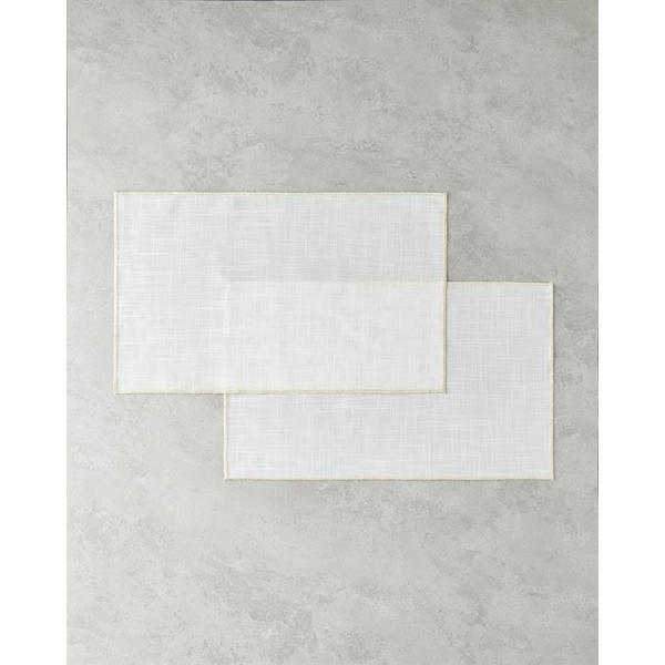 Lenore Polyester 2-Piece Placemat 35x50 cm Gold