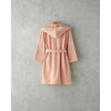 Ballerina Velvet Child Bathrobe 8-10 Years Pink