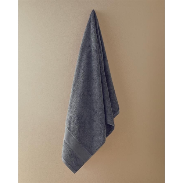 Poffy Soft&Premium Cotton Bath Towel 90x150 cm Dark Grey