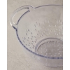 Axel Acrylic Strainer 23.5cm Transparent