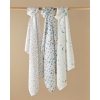 Bubbles Cotton Baby Blanket 100x150cm Blue