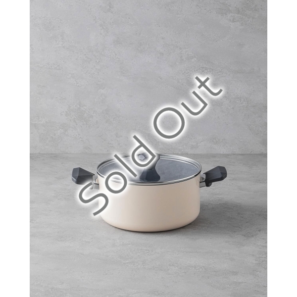 Prego CeraWell Pot 24cm Cream