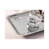 Blade Stainless Steel Tray 40x28 Cm Silver