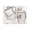 Blade Stainless Steel Tray 40x28 Cm Silver