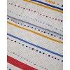 Coastal Stripe King Size Pique 240x220 cm Red