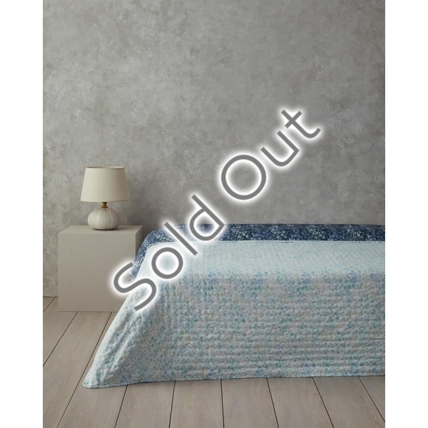 Floral Harmony Single Pike 160x220 cm Light Blue