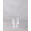 Bubbles Glass 3-Piece Cups 300 ml Transparent