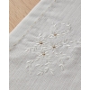 Adelina Polyester Runner 40x140 cm White-Gold