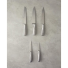Creil Stainless Steel 5 Piece Block Knife Set Silver
