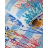Deep Ocean Double Duvet Cover Set 200x220 cm Blue