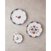 Blue Vista Ceramic Cake Set 18 Pieces for 6 People Navy Blue