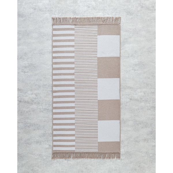 Vortice Woven Kilim 120x180 cm Cream