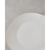 Aren Porcelain Cake Plate 19 cm Gold