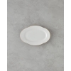 Aren Porcelain Boat Plate 25 cm Gold