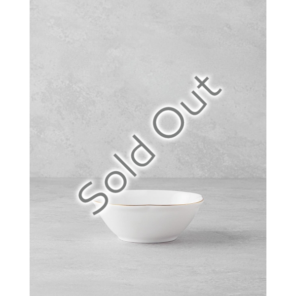 Aren Porcelain Bowl 14 cm Gold