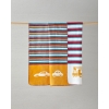Cheerful Roads Cotton Children Blanket 150x200 cm Red