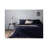 Aurora Silky Touch Single Duvet Cover Set 160x220 cm Midnight Blue