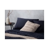 Aurora Silky Touch Single Duvet Cover Set 160x220 cm Midnight Blue