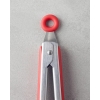 Cordelia Silicone Tongs 26 cm Red