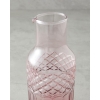 Blush Glass Carafe 1000 ml Pink
